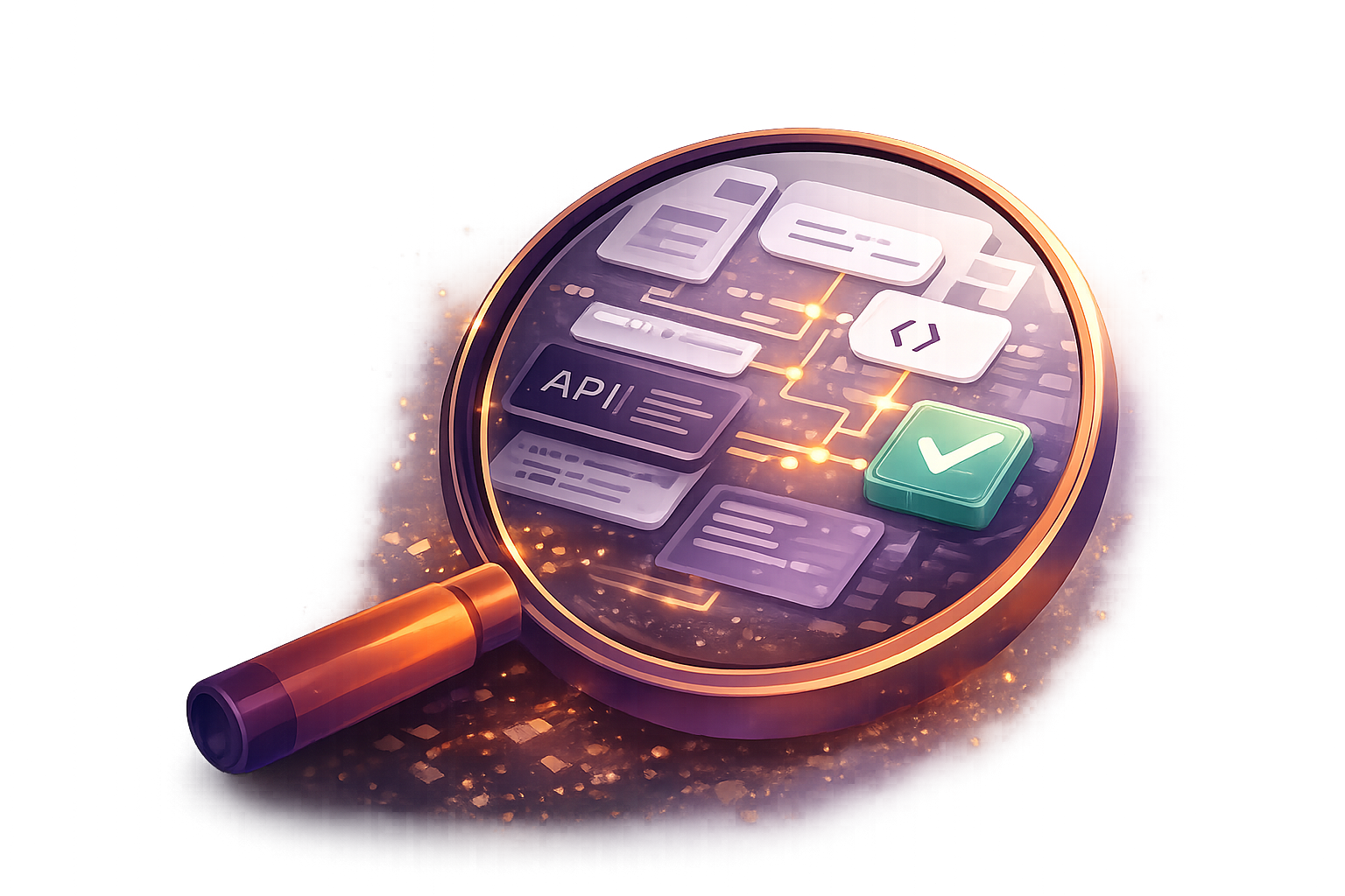 Behavior-driven testing approach visualization
