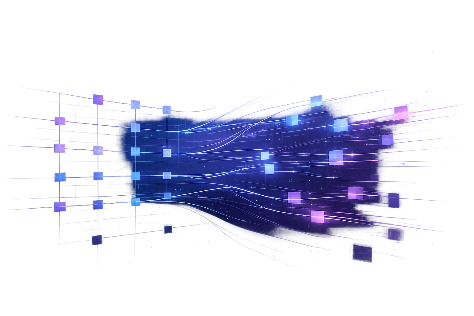 Abstract visualization of complex financial system testing challenges