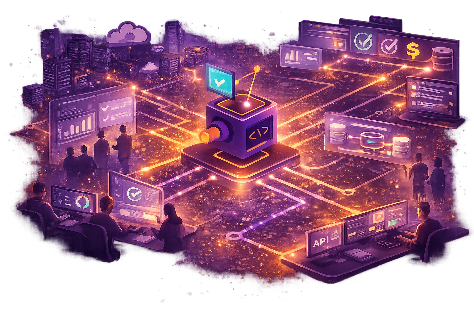 Enterprise teams using AI-powered testing at scale