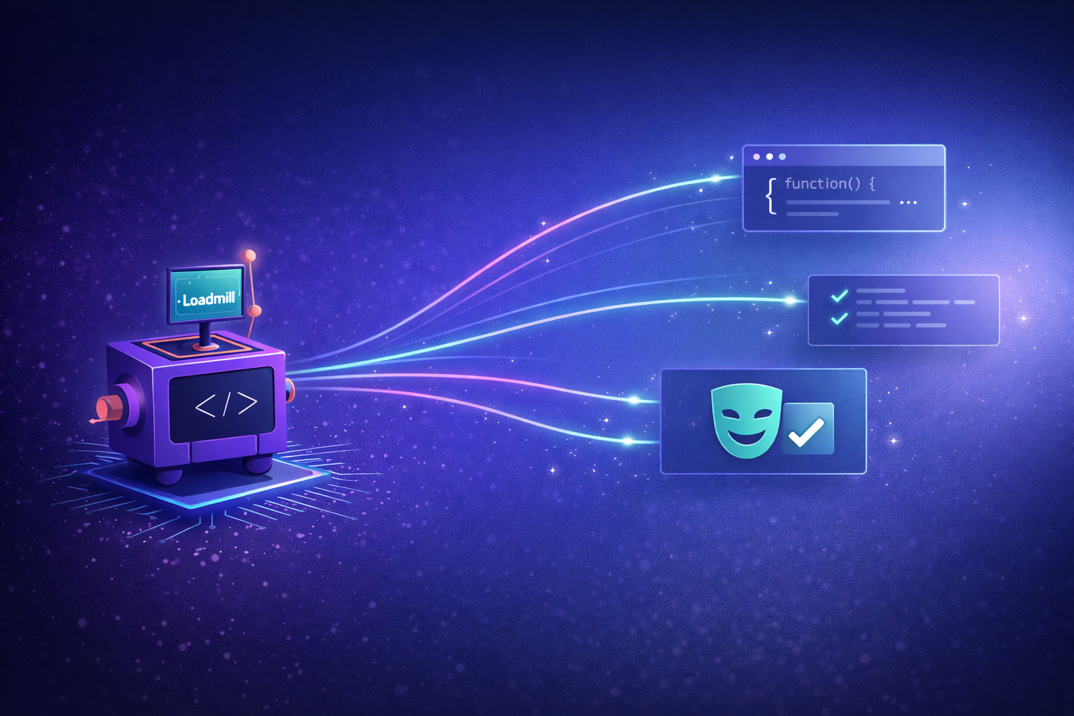 No lock-in - your tests, your way