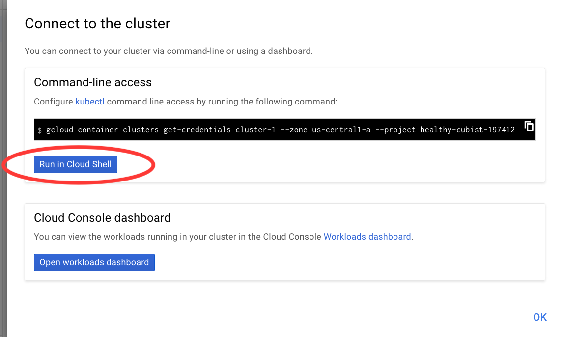 Connect to Cluster