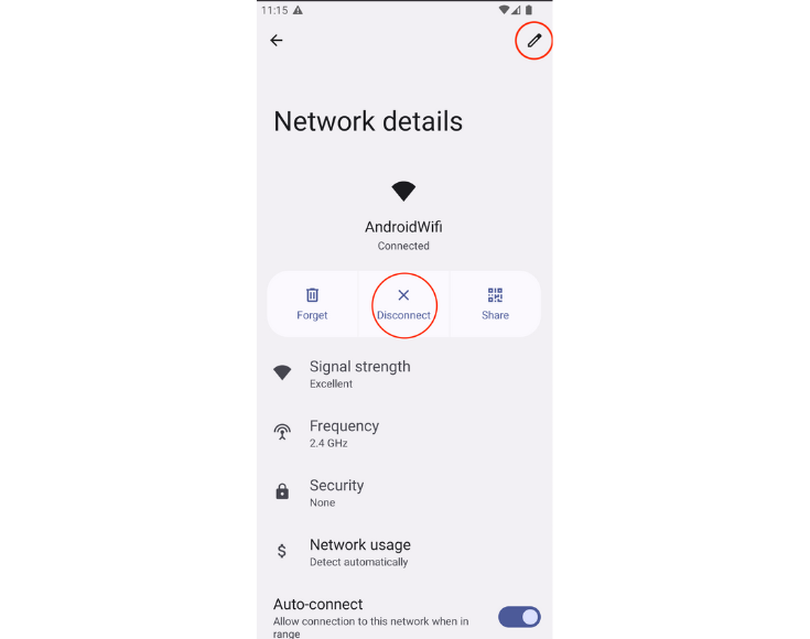 Edit network