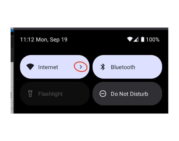 WiFi settings